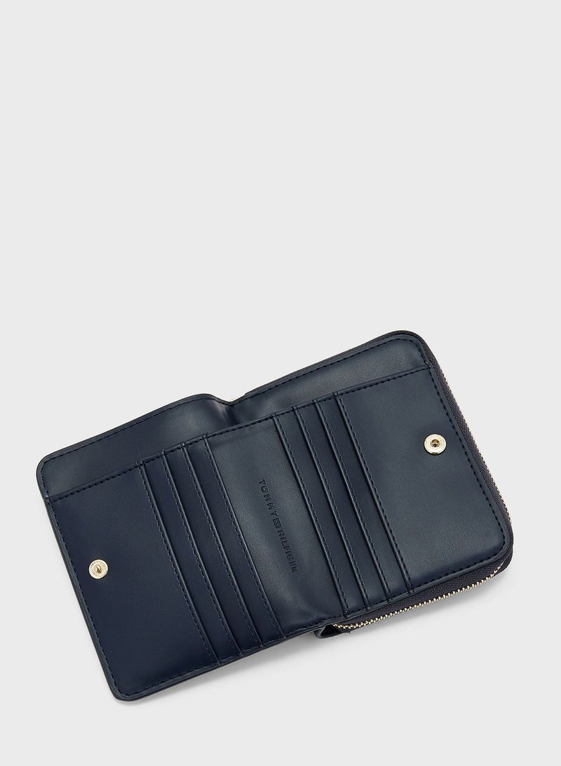 Iconic Zip Around Medium Wallet