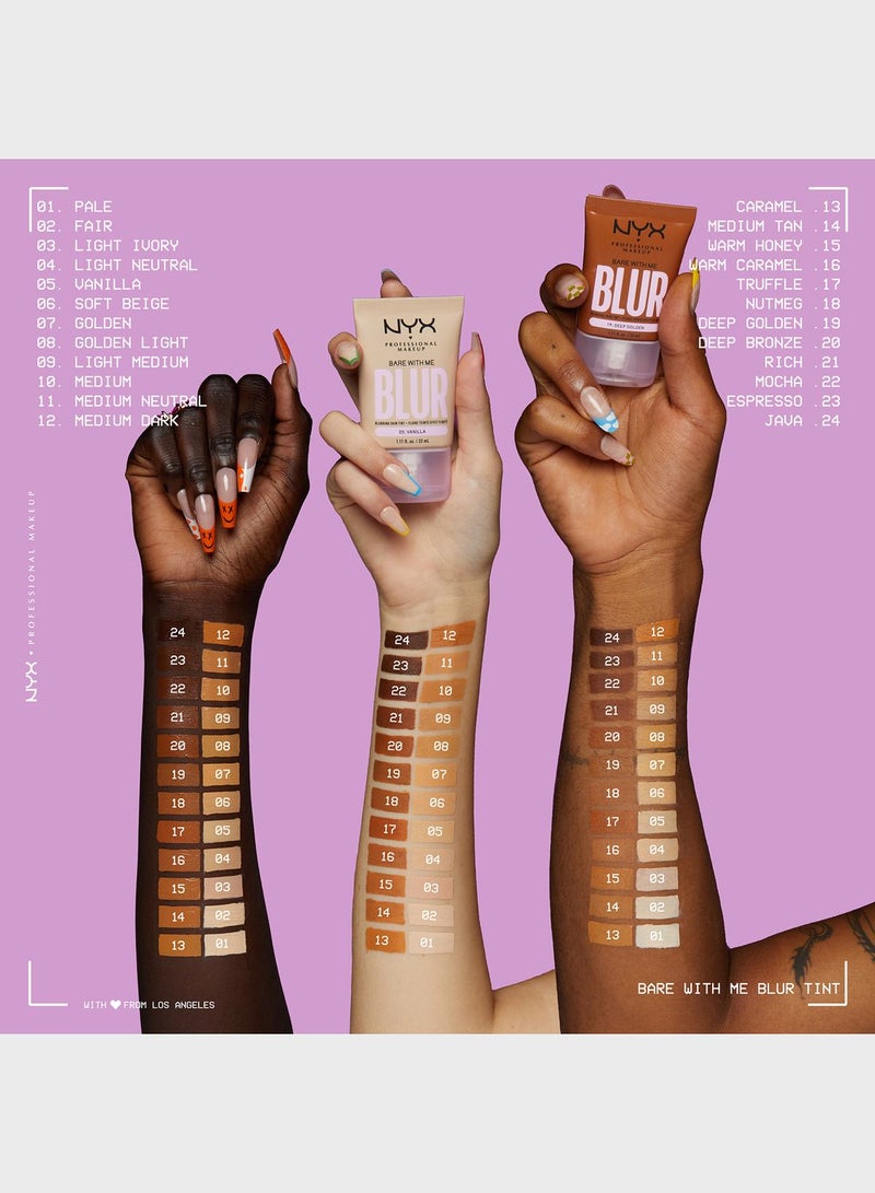 Bare With Me Blue Tint Foundation - Golden