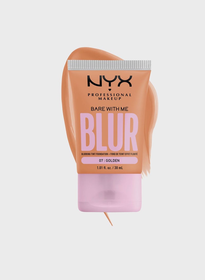 Bare With Me Blue Tint Foundation - Golden