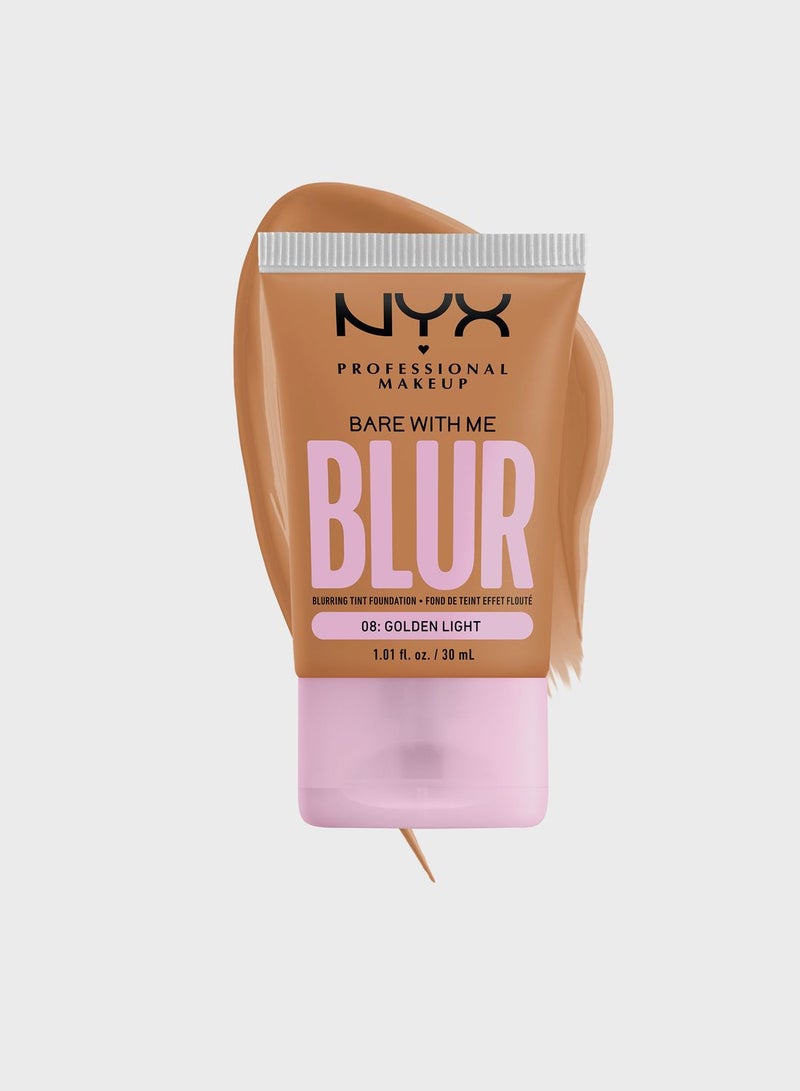 Bare With Me Blue Tint Foundation - Golden Light