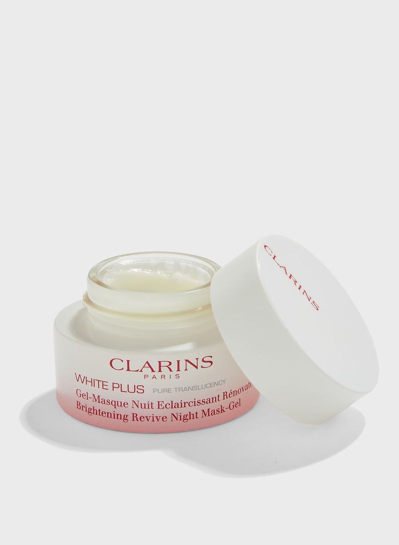 White Plus Brightening & Renewing Night Gel-Mask