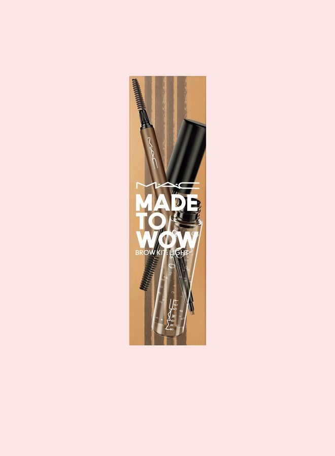 Made To Wow Brow Kit: Light, Savings 21%