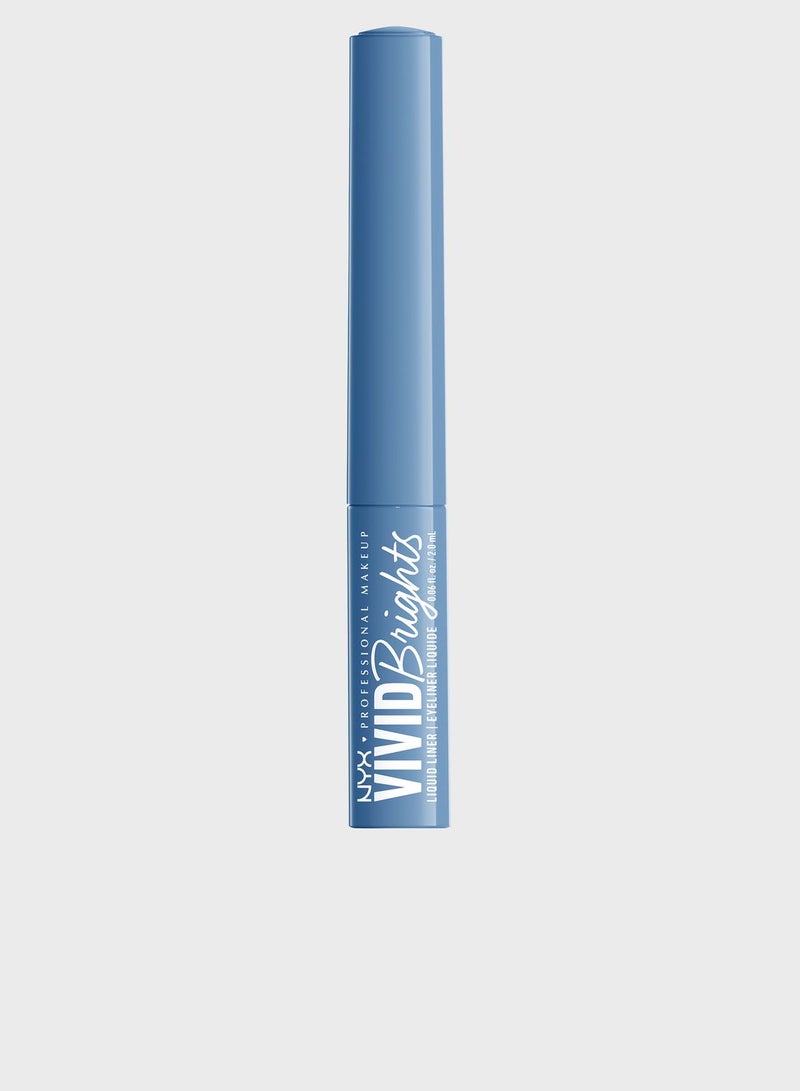 Vivid Brights Colored Liquid Eyeliner - Cobalt Crush