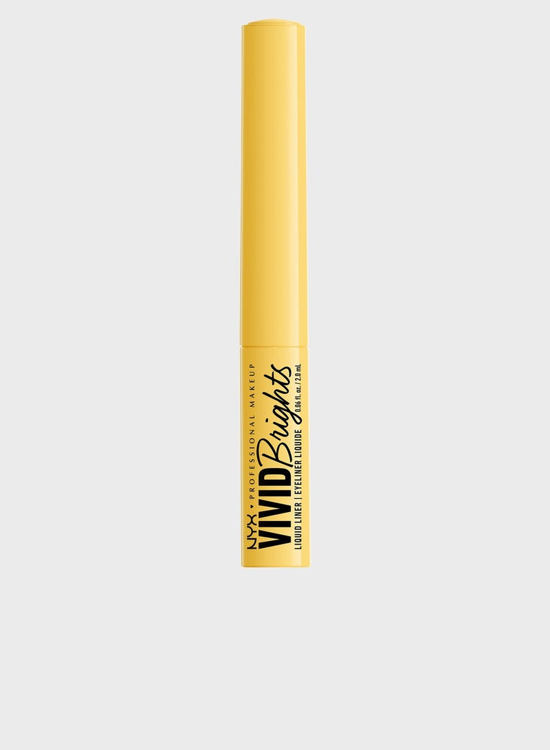 Vivid Brights Colored Liquid Eyeliner - Had Me At Yellow