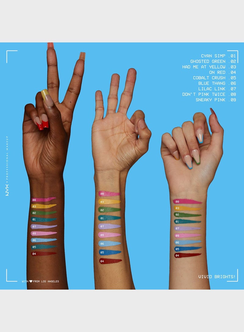 Vivid Brights Colored Liquid Eyeliner - Had Me At Yellow