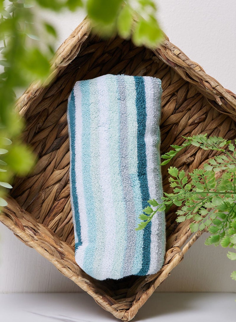 Pure Cotton Striped Hand Towel