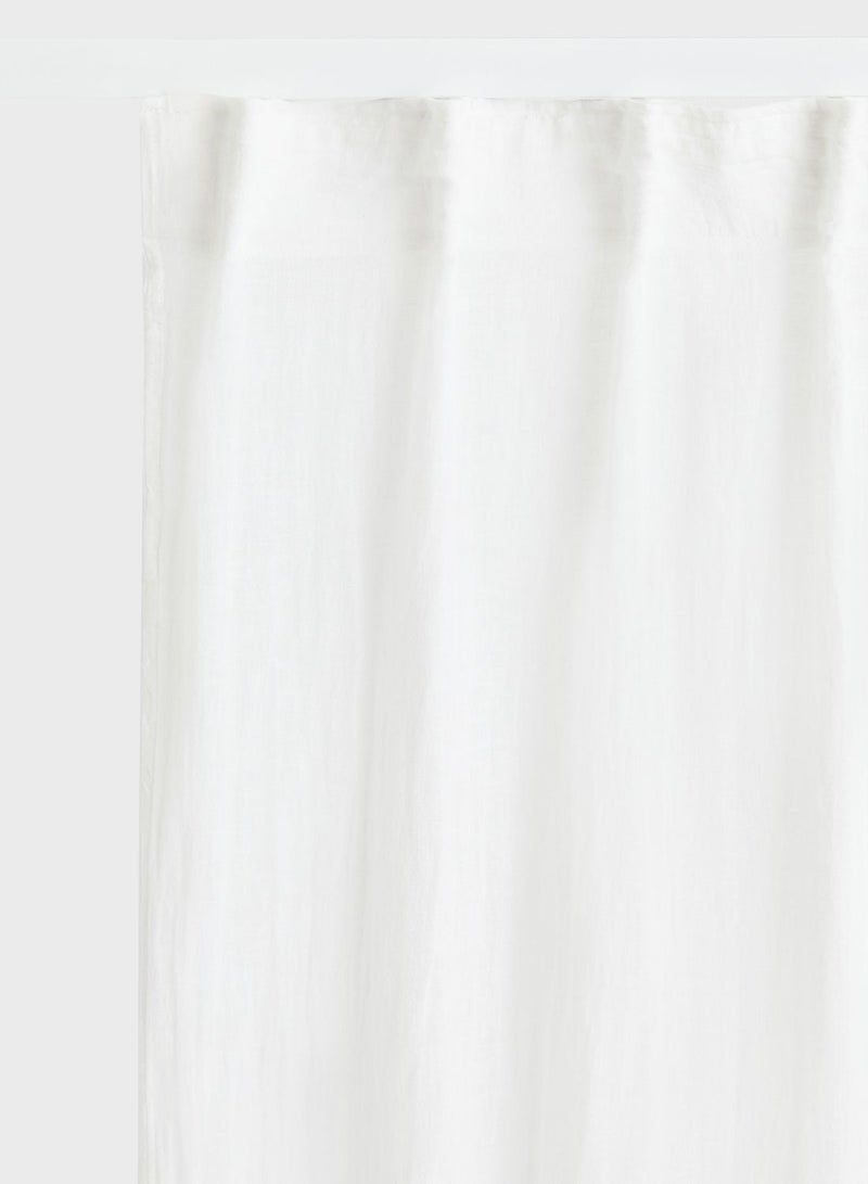 2-Pack Multiway Linen-Blend Curtains 120X250