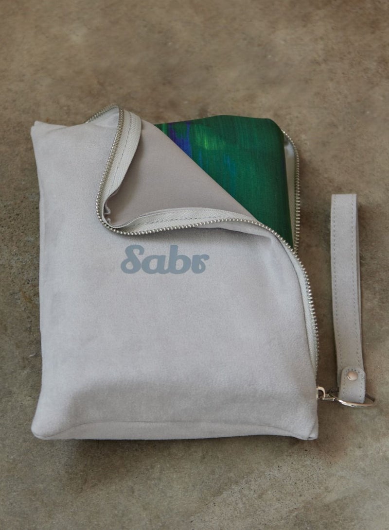 Dahira Compact Foldable Prayer Mat With Carrying Pouch