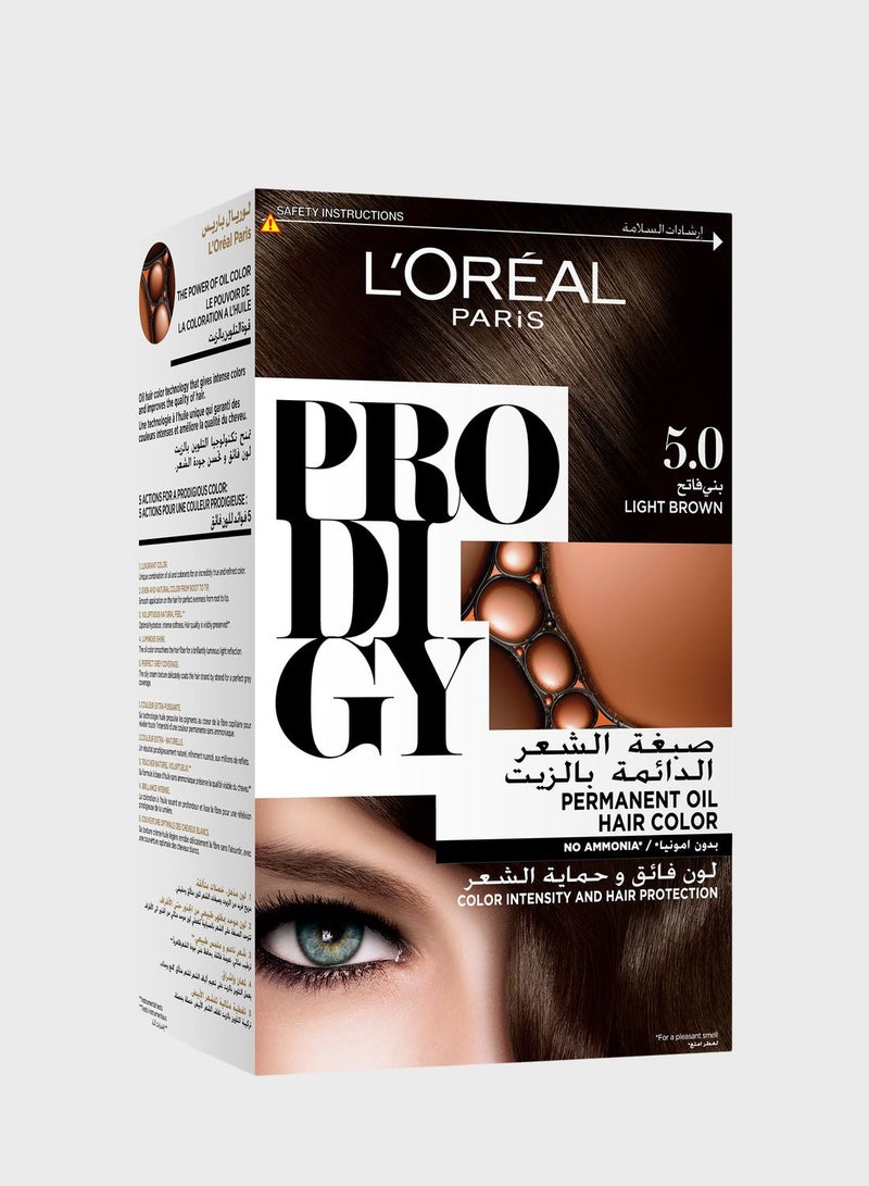 Prodigy Permanent Hair Color Light Brown