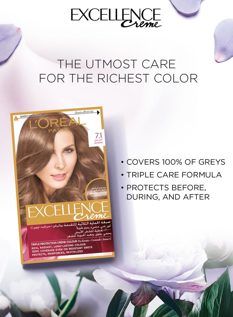 Excellence Crème Permanent Color  Ash Blonde