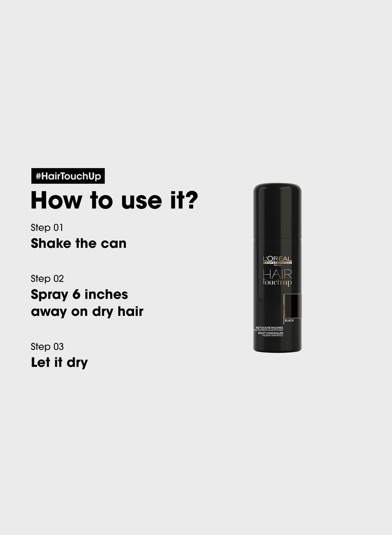 Hair Touch Up Black, 75ml