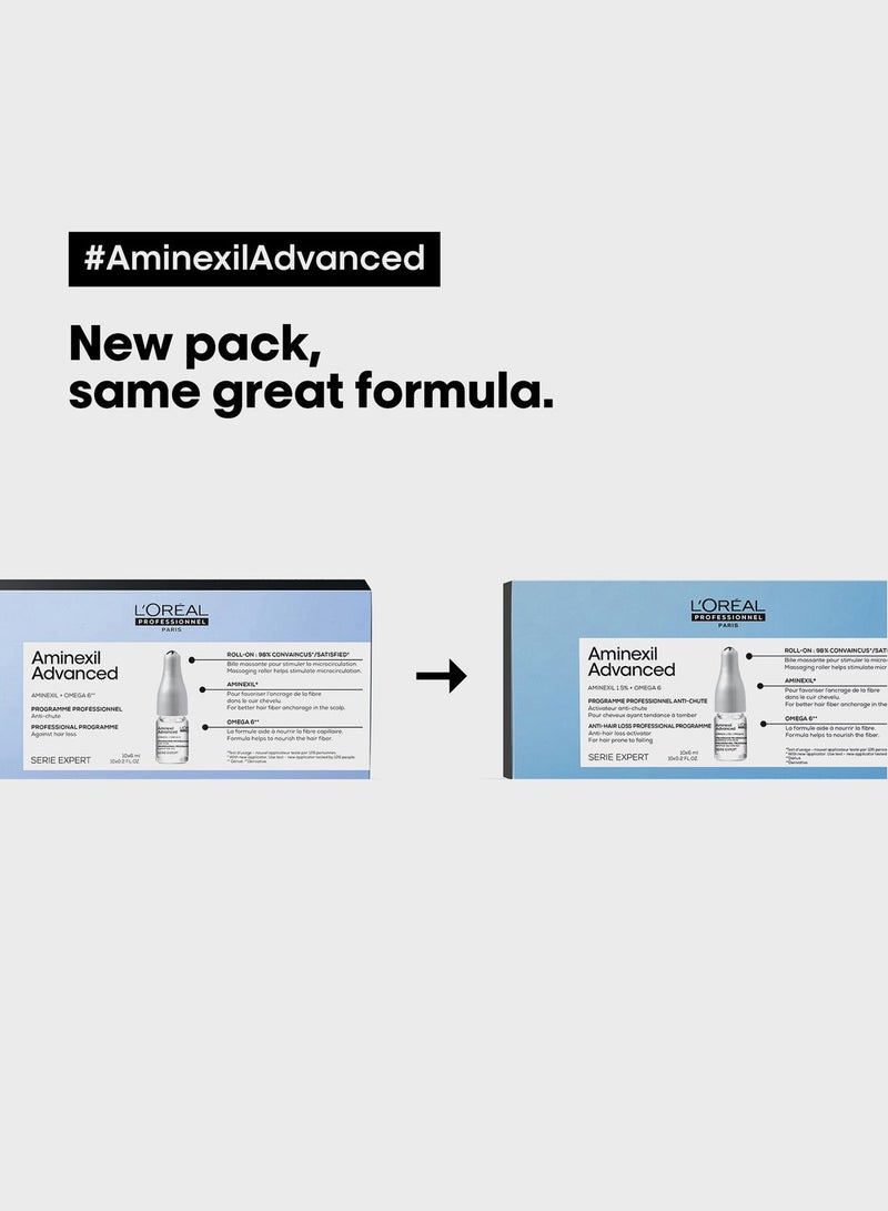 Aminexil Advanced Anti-Hair Loss Activator Programme - 42X6 Ml