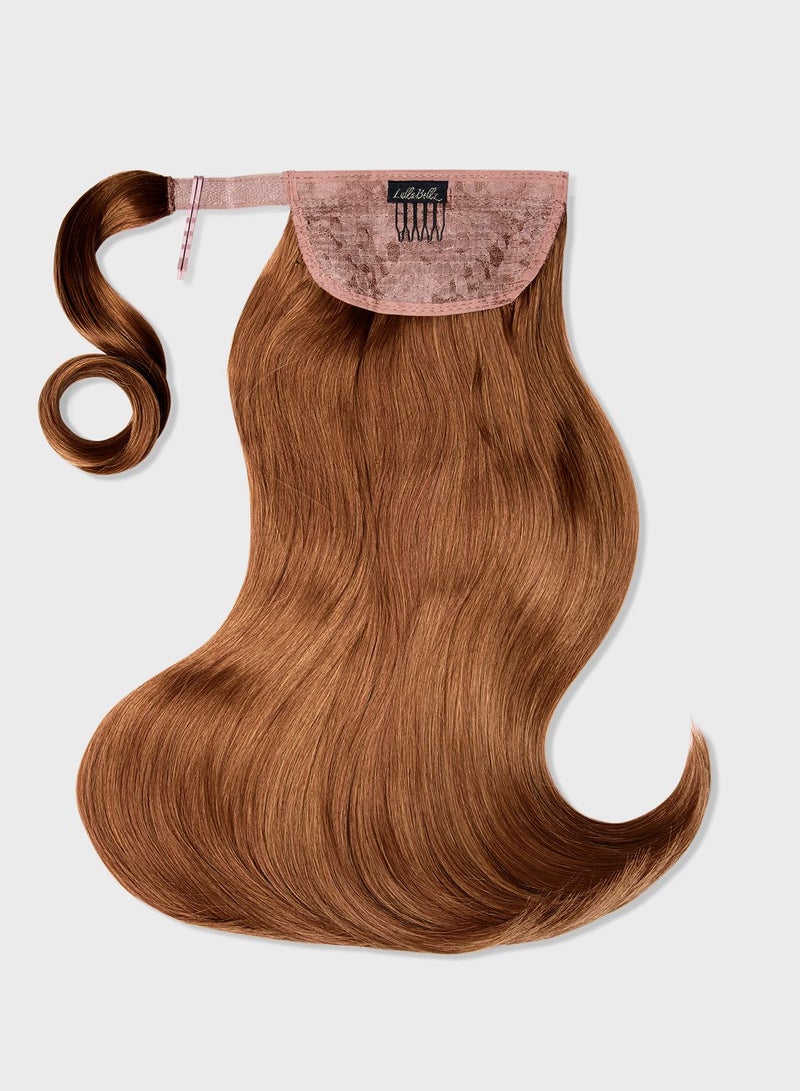 Mini Grande 18 Inch 90'S Bounce Wraparound Pony - Mix Auburn