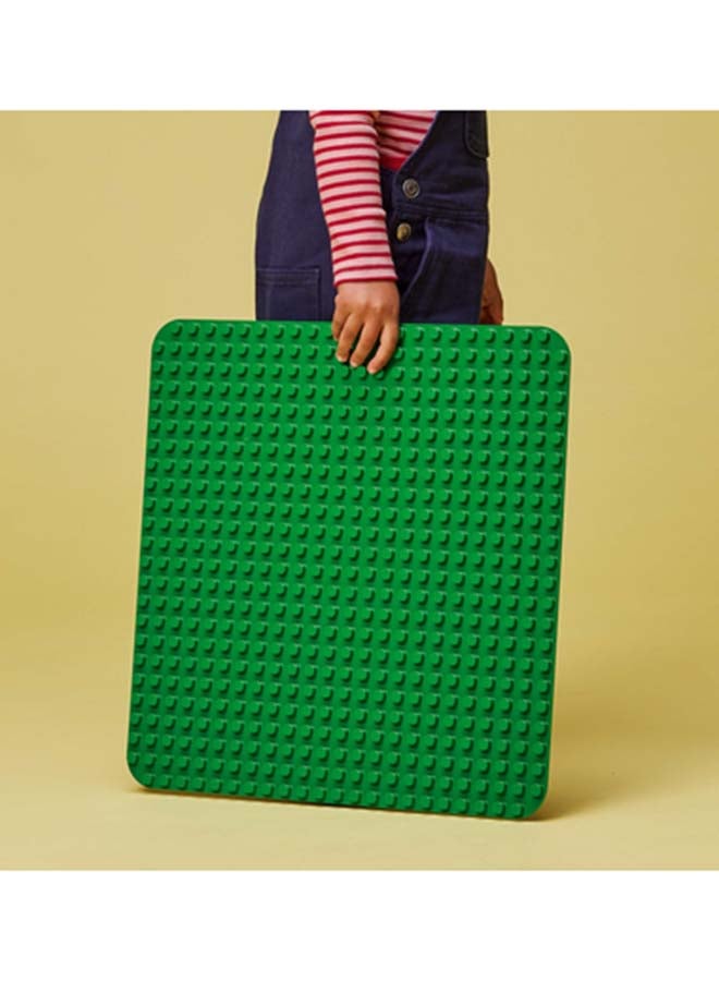 DUPLO® Green Building Plate 10980 Build-and-Display Toy; Baseplate for Creative Construction; Creative Play Equipment; Birthday, Holiday or Any-Time Gift for Preschoolers Aged 18 Months and up (1 Piece) 1+ Years