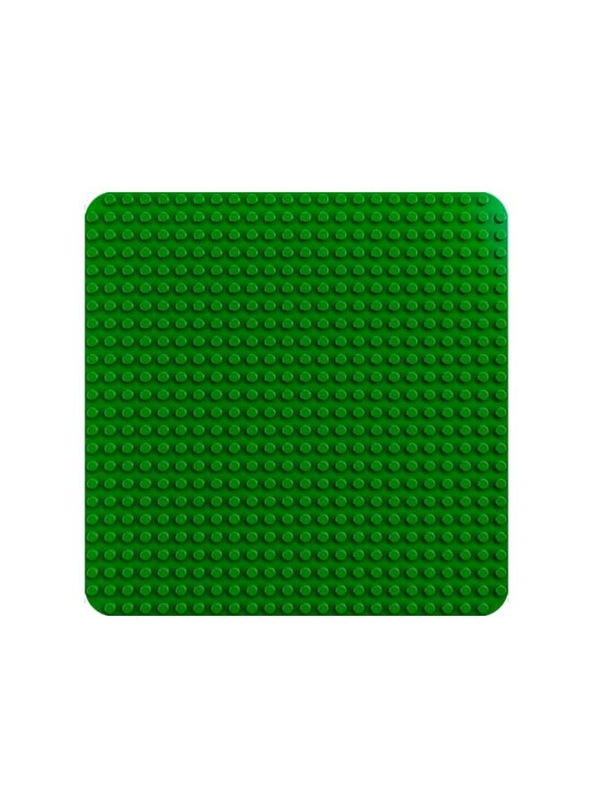 DUPLO® Green Building Plate 10980 Build-and-Display Toy; Baseplate for Creative Construction; Creative Play Equipment; Birthday, Holiday or Any-Time Gift for Preschoolers Aged 18 Months and up (1 Piece) 1+ Years