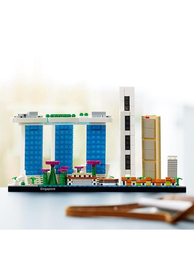 6379806 LEGO 21057 Architecture Singapore Building Toy Set (827 Pieces)