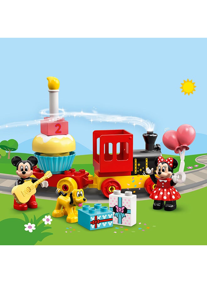 6332154 LEGO 10941 DUPLO Disney TM Mickey & Minnie Birthday Train Building Toy Set (22 Pieces) 1+ Years