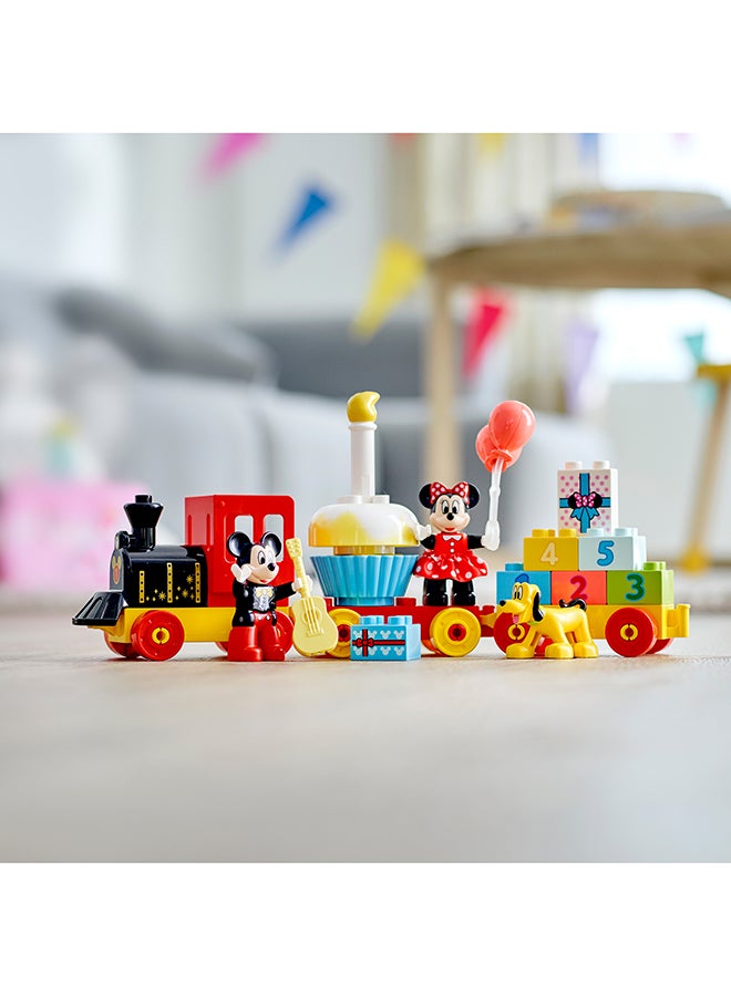 LEGO 10941 DUPLO Disney TM Mickey & Minnie Birthday Train Building Toy Set (22 Pieces)