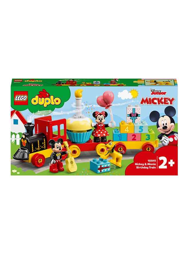 LEGO 10941 DUPLO Disney TM Mickey & Minnie Birthday Train Building Toy Set (22 Pieces)