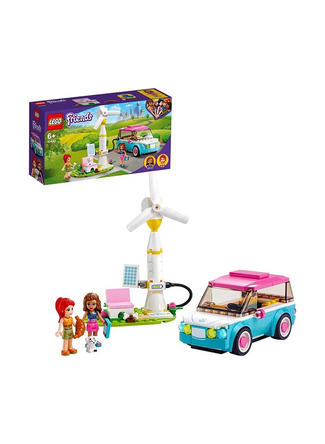 41443 Friends Olivia'S Electric Car  Building Kit (183 Pieces) 6+ Years