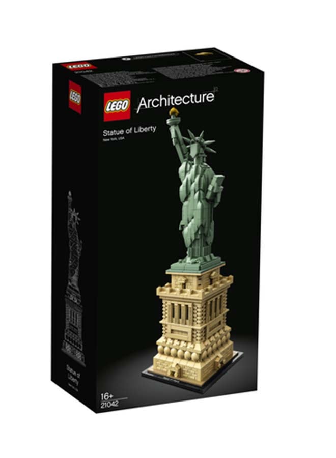 LEGO 21042 Architecture Statue of Liberty Building Toy Set (1685 Pieces)