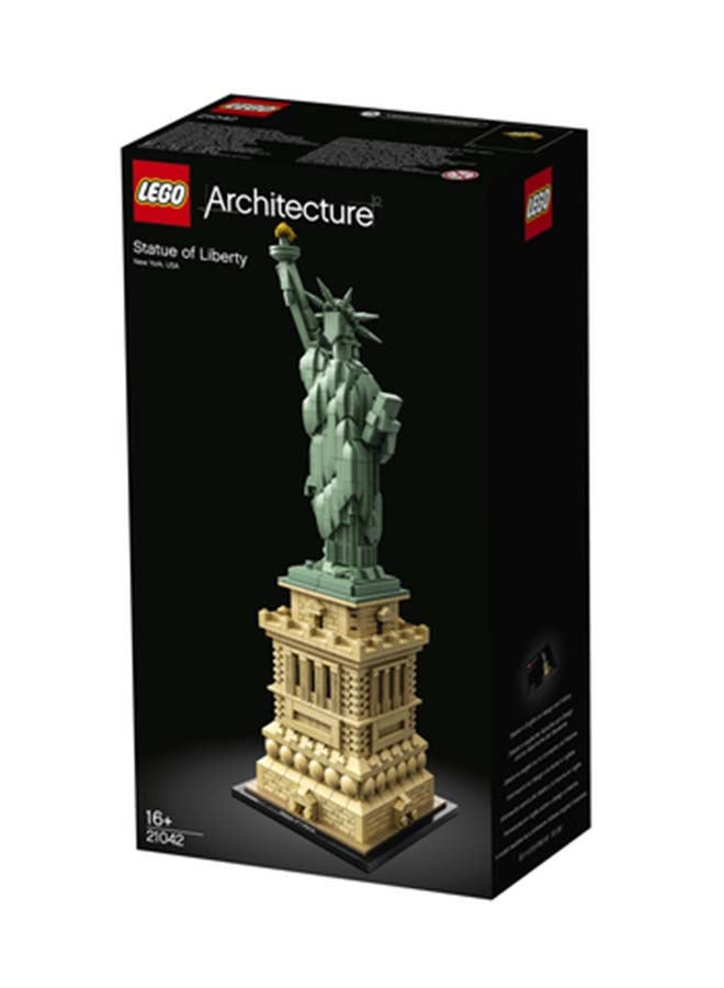 LEGO 21042 Architecture Statue of Liberty Building Toy Set (1685 Pieces)