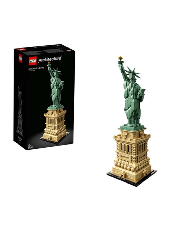 6213418 LEGO 21042 Architecture Statue of Liberty Building Toy Set (1685 Pieces) 16+ Years