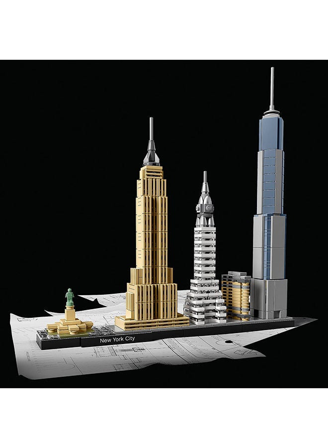LEGO 21028 Architecture New York City, USA Building Toy Set (598 Pieces)