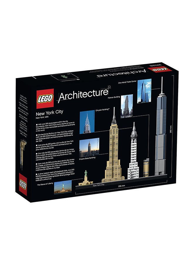 LEGO 21028 Architecture New York City, USA Building Toy Set (598 Pieces)