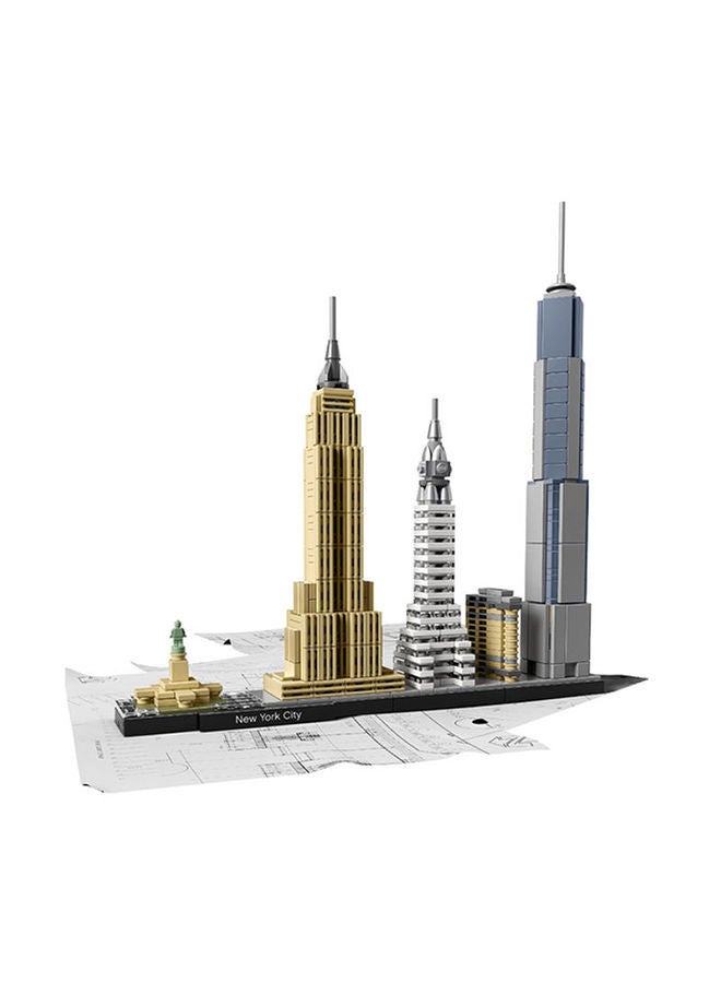 LEGO 21028 Architecture New York City, USA Building Toy Set (598 Pieces)