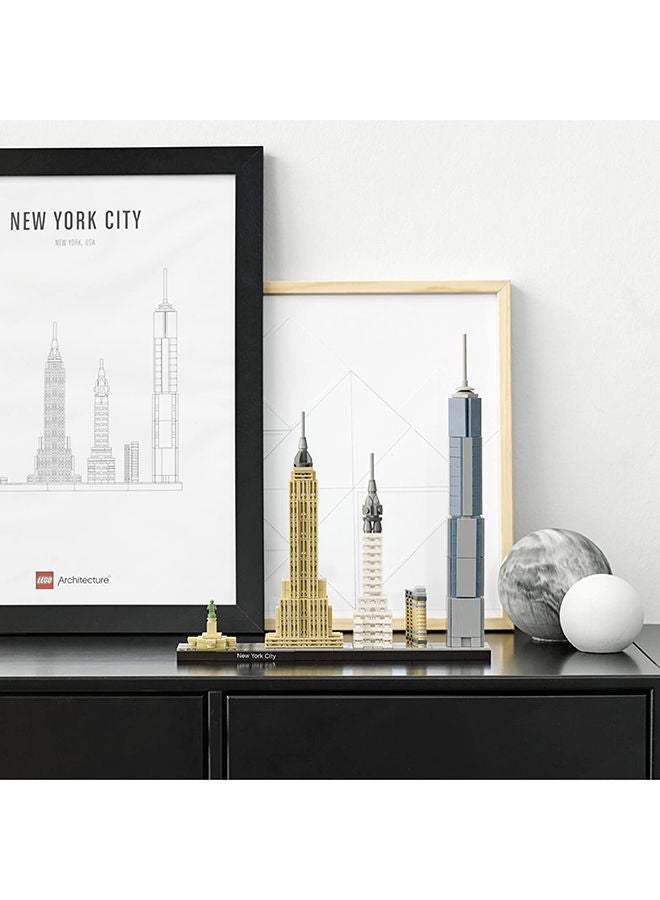 LEGO 21028 Architecture New York City, USA Building Toy Set (598 Pieces)