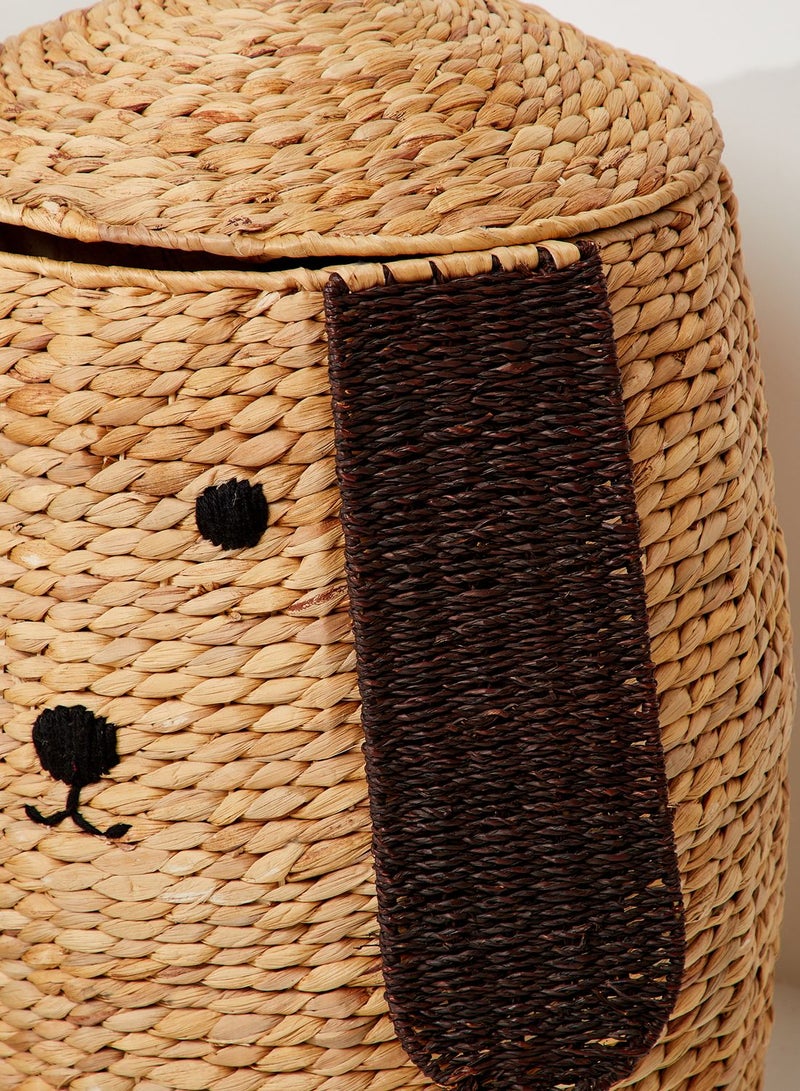 Water Hyacinth Basket With Lid