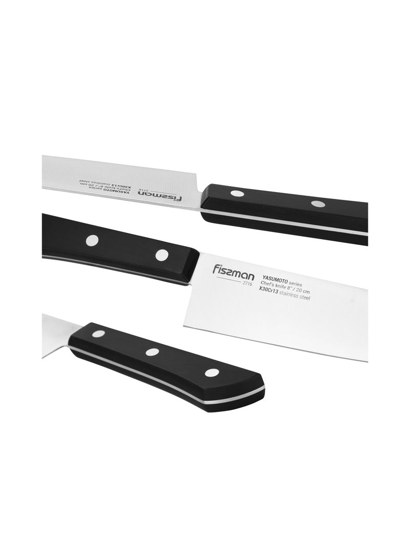 13-Piece Knife Set Yasumoto with Wooden Block