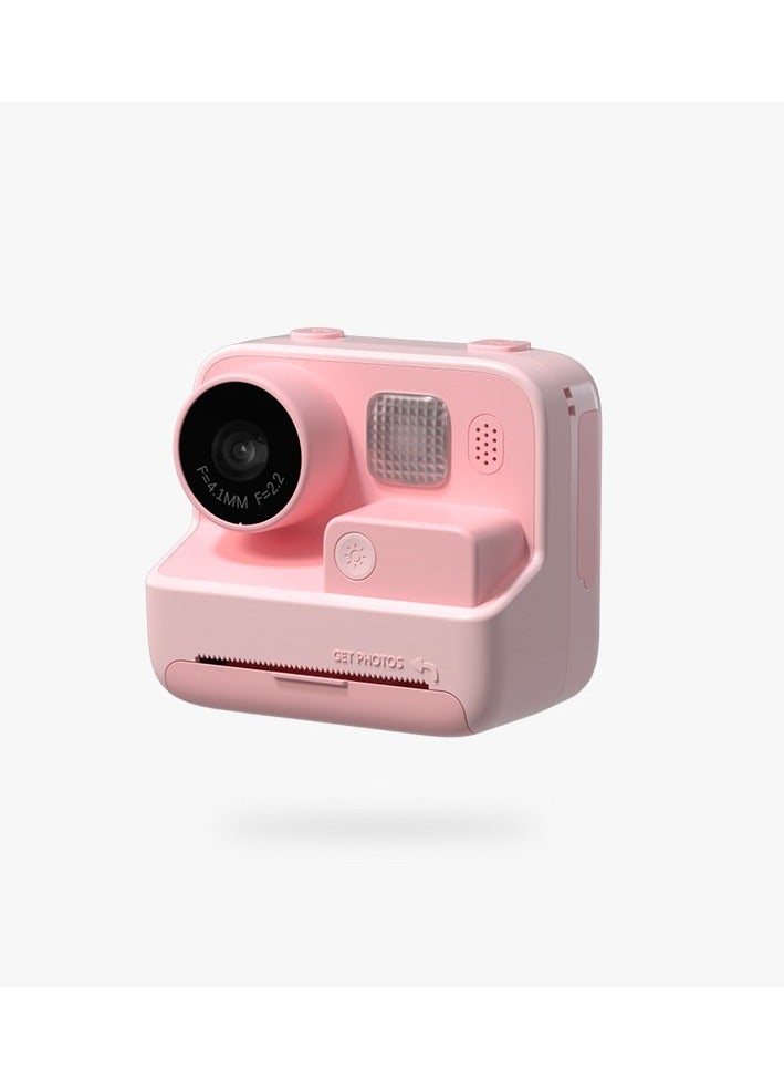 Kids Print Camera 48MP 1080P 800mAh - Pink