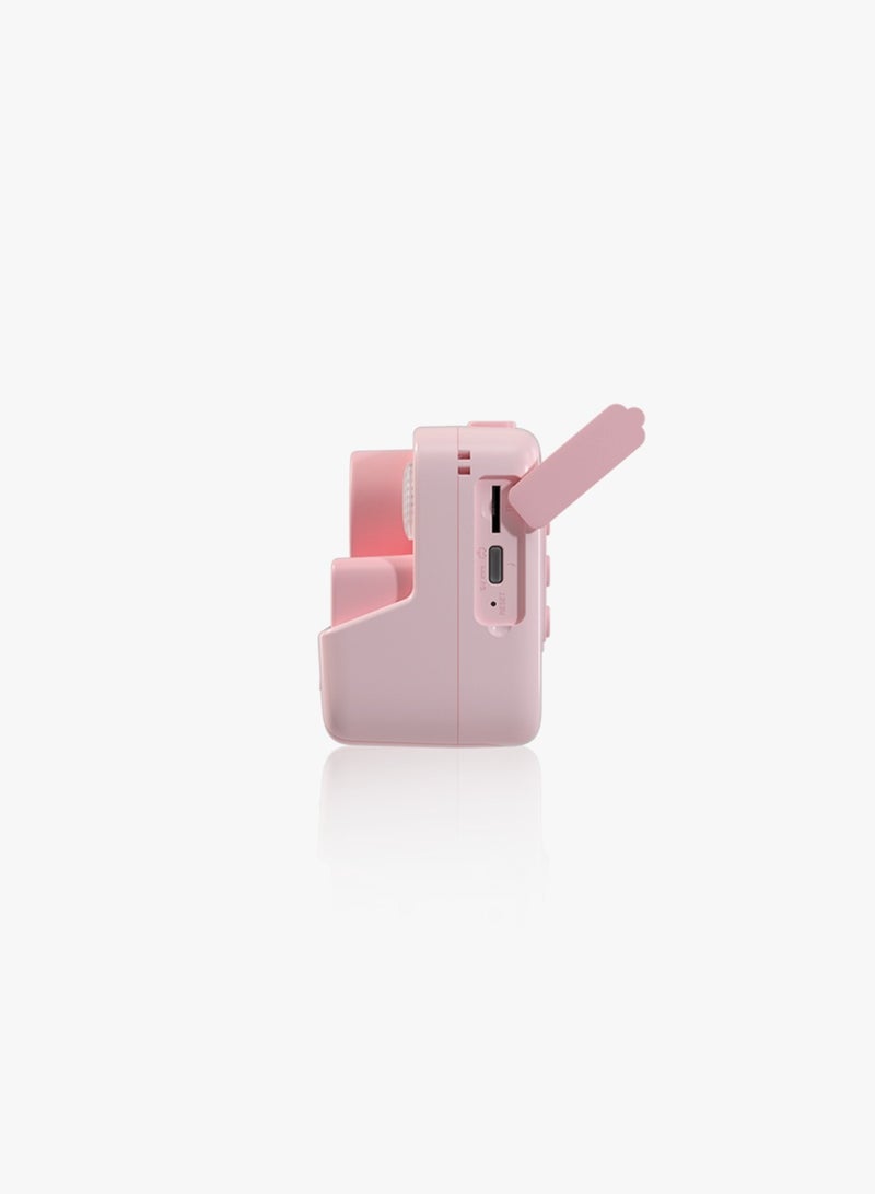 Kids Print Camera 48MP 1080P 800mAh - Pink