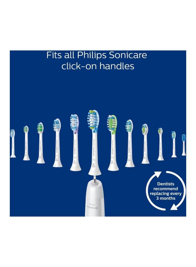 Pack Of 2 Sonicare Replacement Brush Heads White 32grams