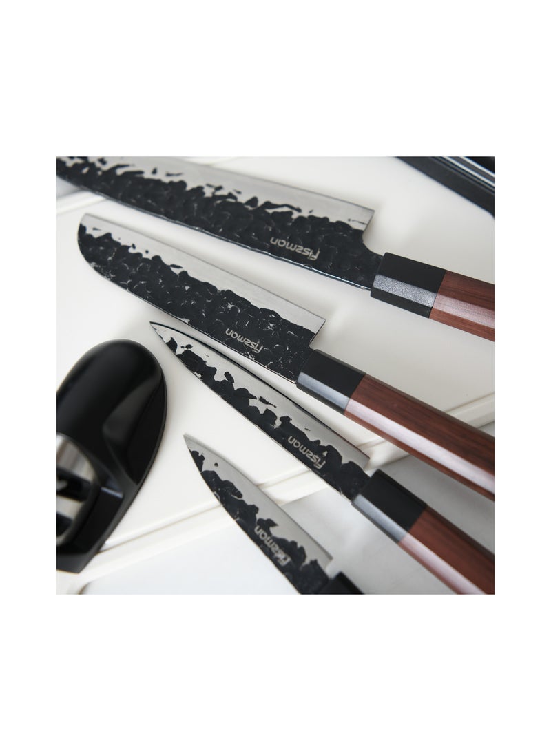 6-Piece Knife Set Kendo Series X30Cr13 Steel