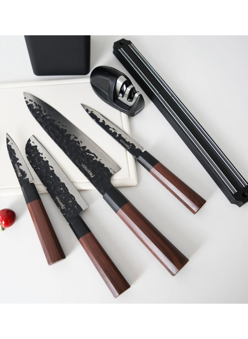 6-Piece Knife Set Kendo Series X30Cr13 Steel