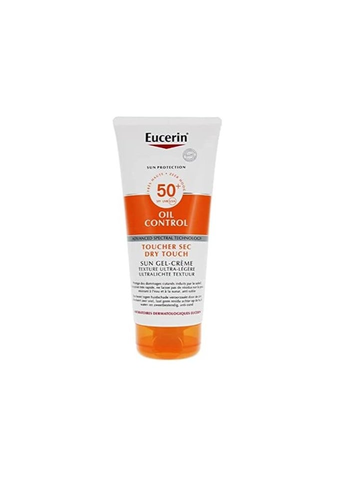 Eucerin Sun Body Gel-Cream Dry Touch for Oily and Acne-Prone Skin