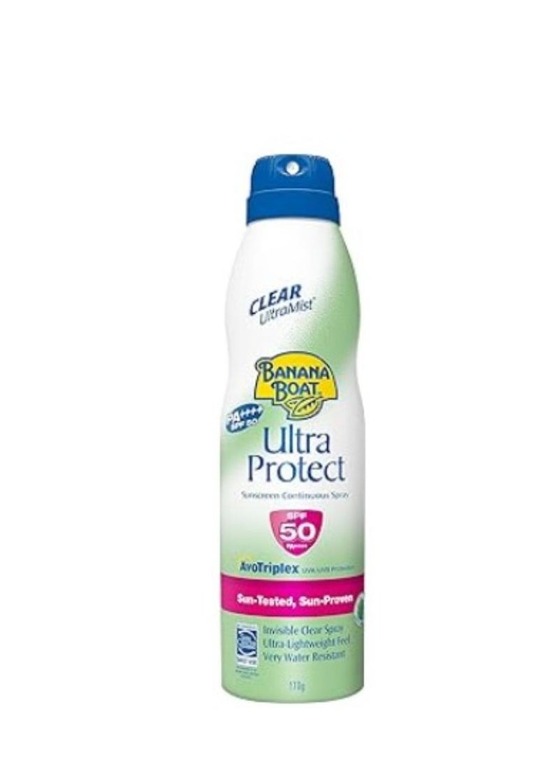Banana Boat Ultra Protect Water-Resistant Sunscreen Spray SPF50 170 gr