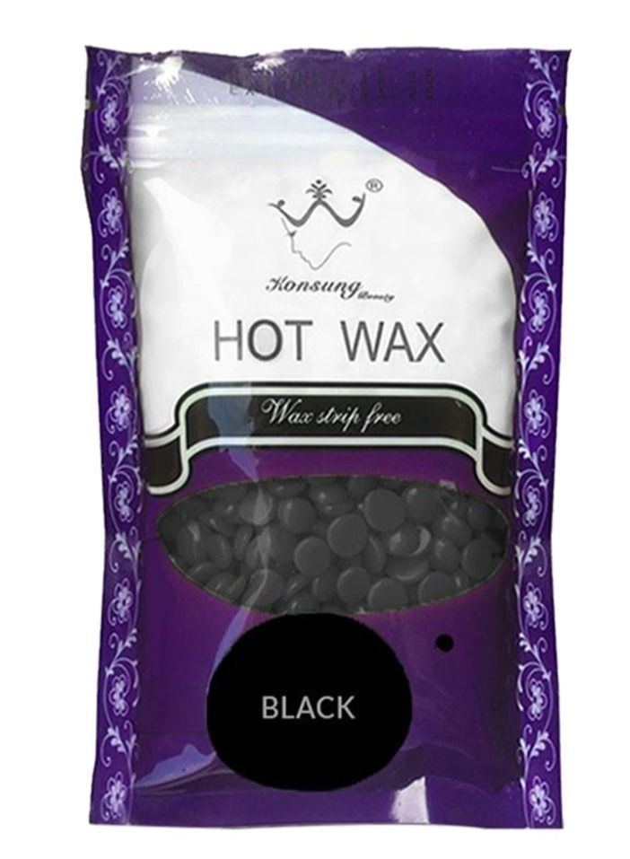 Pack Of 2 Wax Black Machine With Hot Wax Bags White/Purple