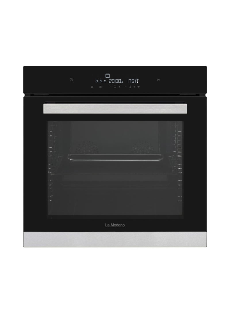 Built-in Oven With Multifuction Cooker, Glass Touch Control Panel With LED Display, 60cm Black, LMBO606MC