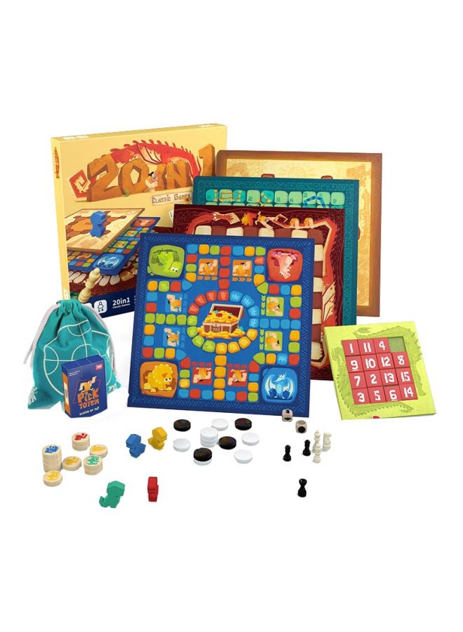 Table 20 In 1 Dragon And Treasure Classic Game 30cm