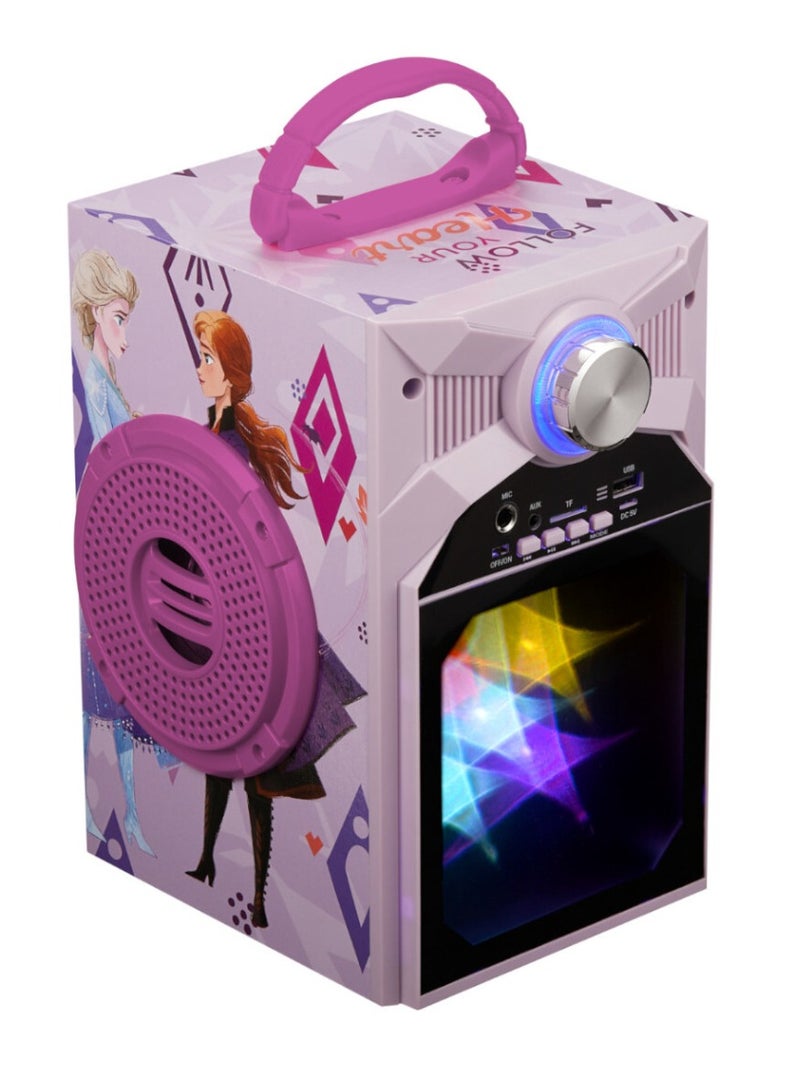 Disney Frozen Bluetooth Karaoke Speaker with Microphone