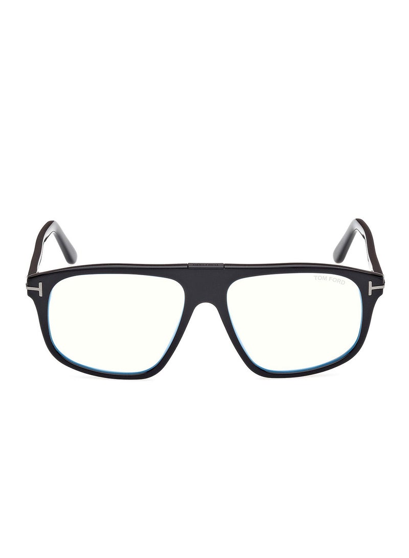 Men's Pilot Eyeglasses - TF5901B 001 55 - Lens Size: 55 Mm