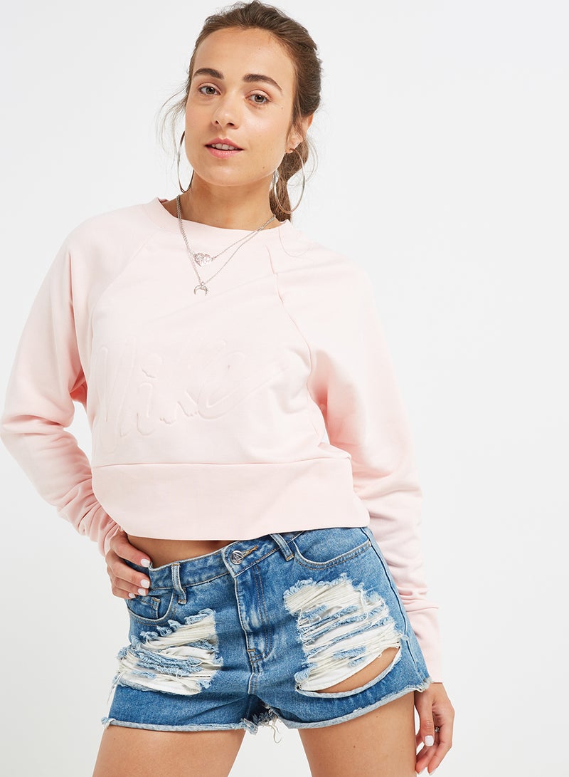 Dry Get Fit SweaT-Shirt Echo Pink/White
