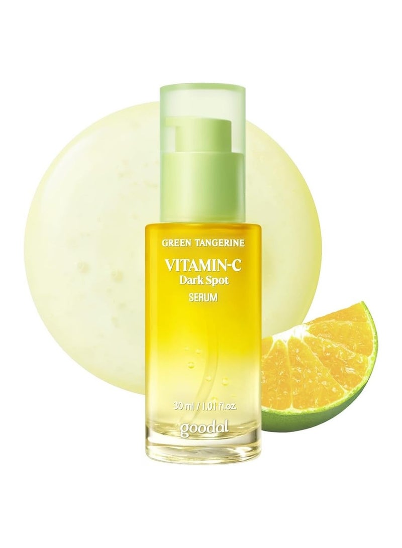 Green Tangerine Vitamin C Dark Spot Serum For Sensitive Skin 70% Tangerine Extract 4% Niacinamide Arbutin  Tiger Grass To Fade Dark Spots And Postacne Hyperpigmentation