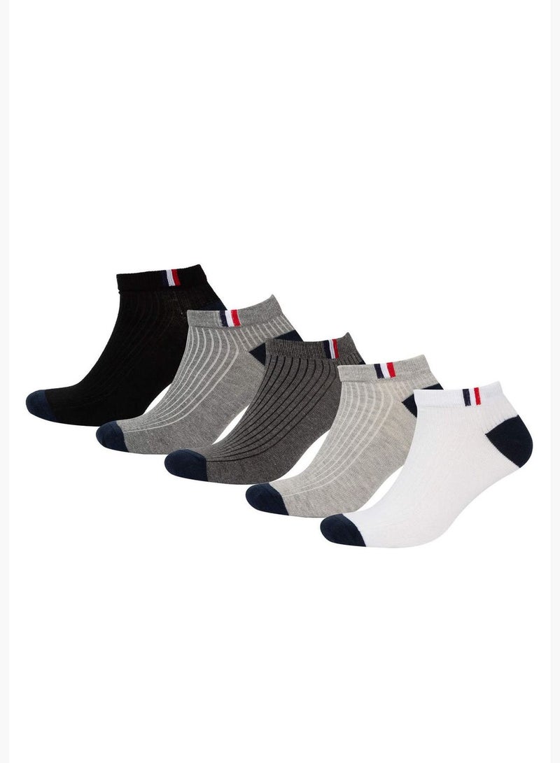 5-Packed Low Cut Socks