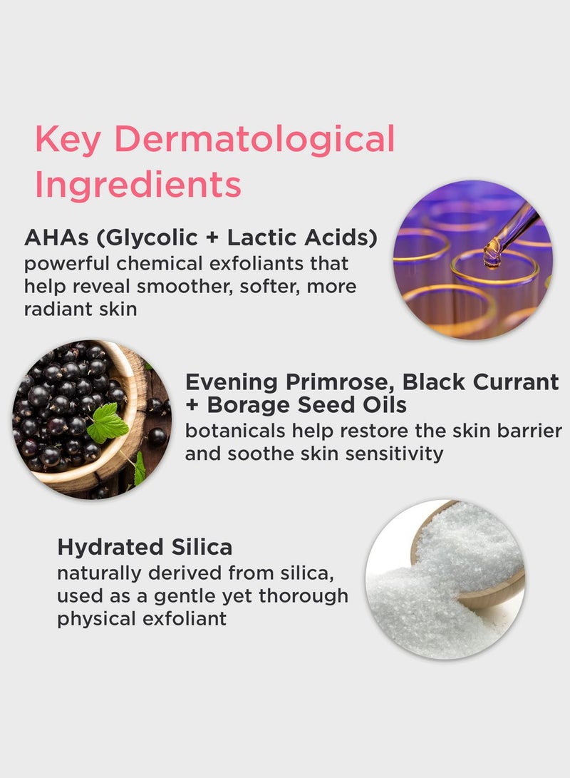 KP Duty Exfoliating Body Scrub for Dry, Rough Skin & Keratosis Pilaris with 10% AHAs + BHAs 237 mL