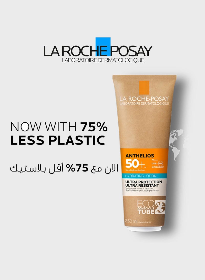 La Roche-Posay Anthelios Hydrating Lotion Sunscreen SPF 50+ for Face and Body 250 ml